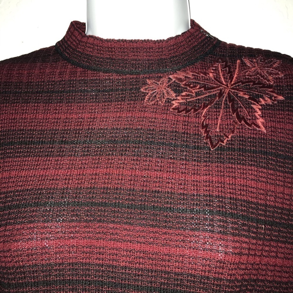 SJK St John Stretch Rib Knit Long Sleeve Sweater 6 *